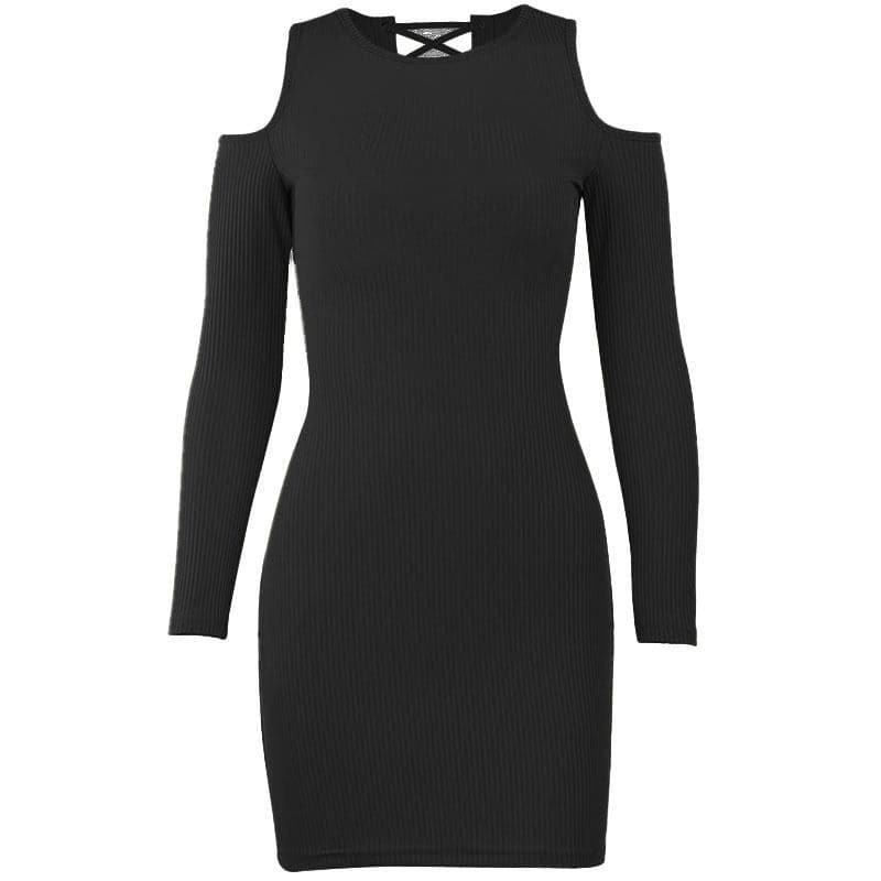 Chic Y2K Lace-Up Mini Dress with Cut-Outs - Perfect for Coquette & Grunge Aesthetics