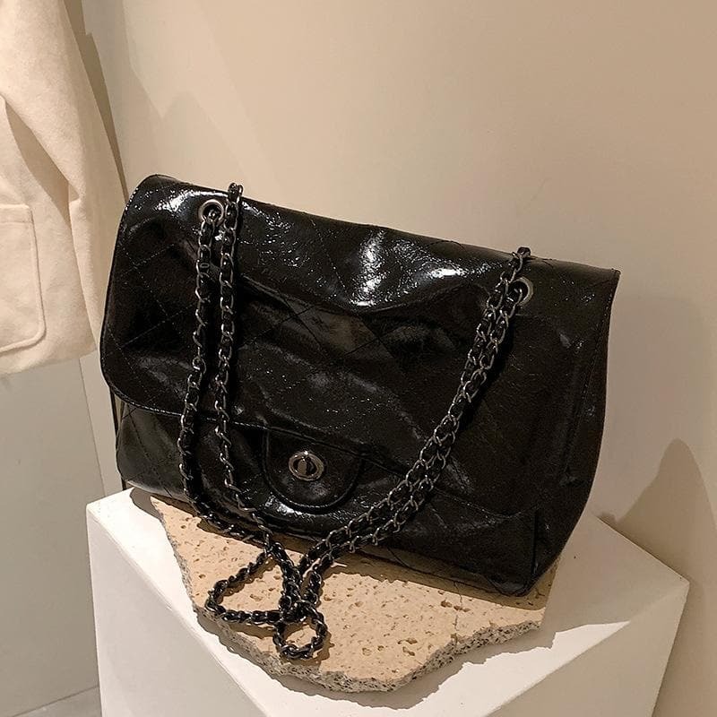 Chic Y2K Ruched Plaid Crossbody Bag - Perfect for Coquette, Grunge, and Aesthetic Styles