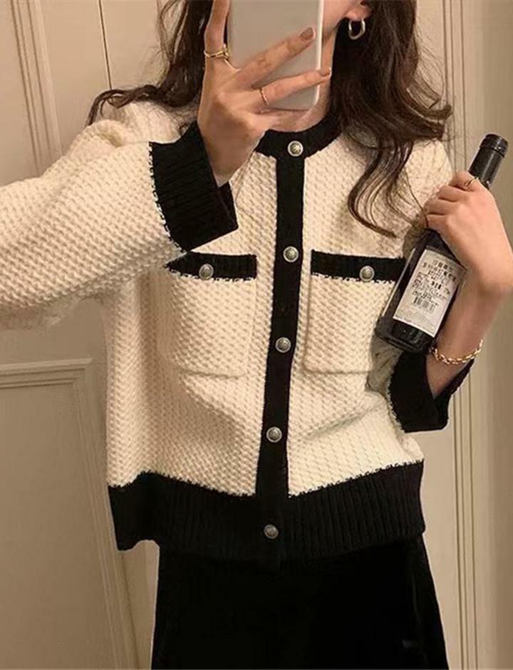 Coquette Aesthetic Knitted Cardigan - Y2K Fashion Thin Sweater for Cute Outfits