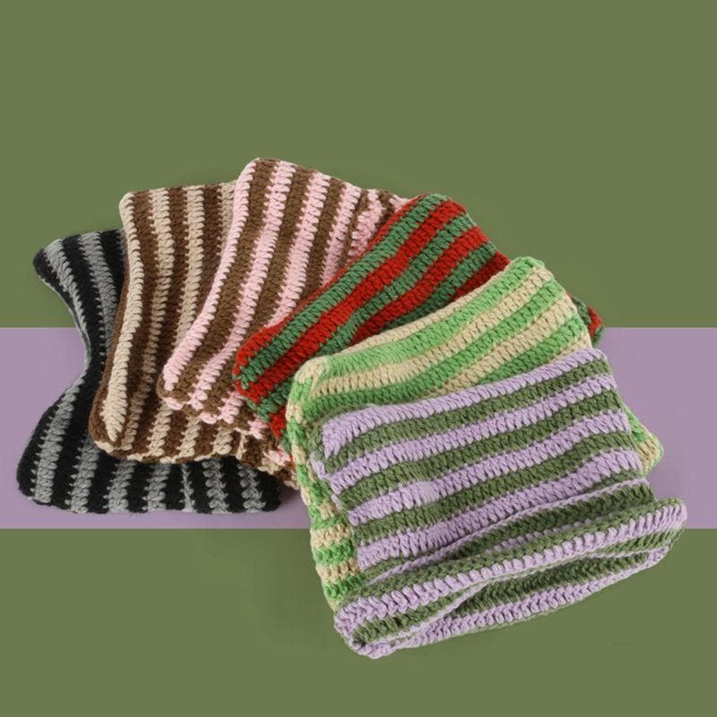 Cozy Knitted Beanie Cap for Y2K Fashion, Grunge Aesthetic, and Cute Outfits