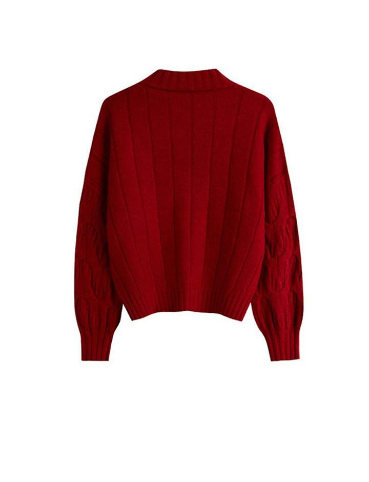 Cozy Y2K Aesthetic Pullover Sweater with Christmas Doll Decor - Cute & Comfy Style