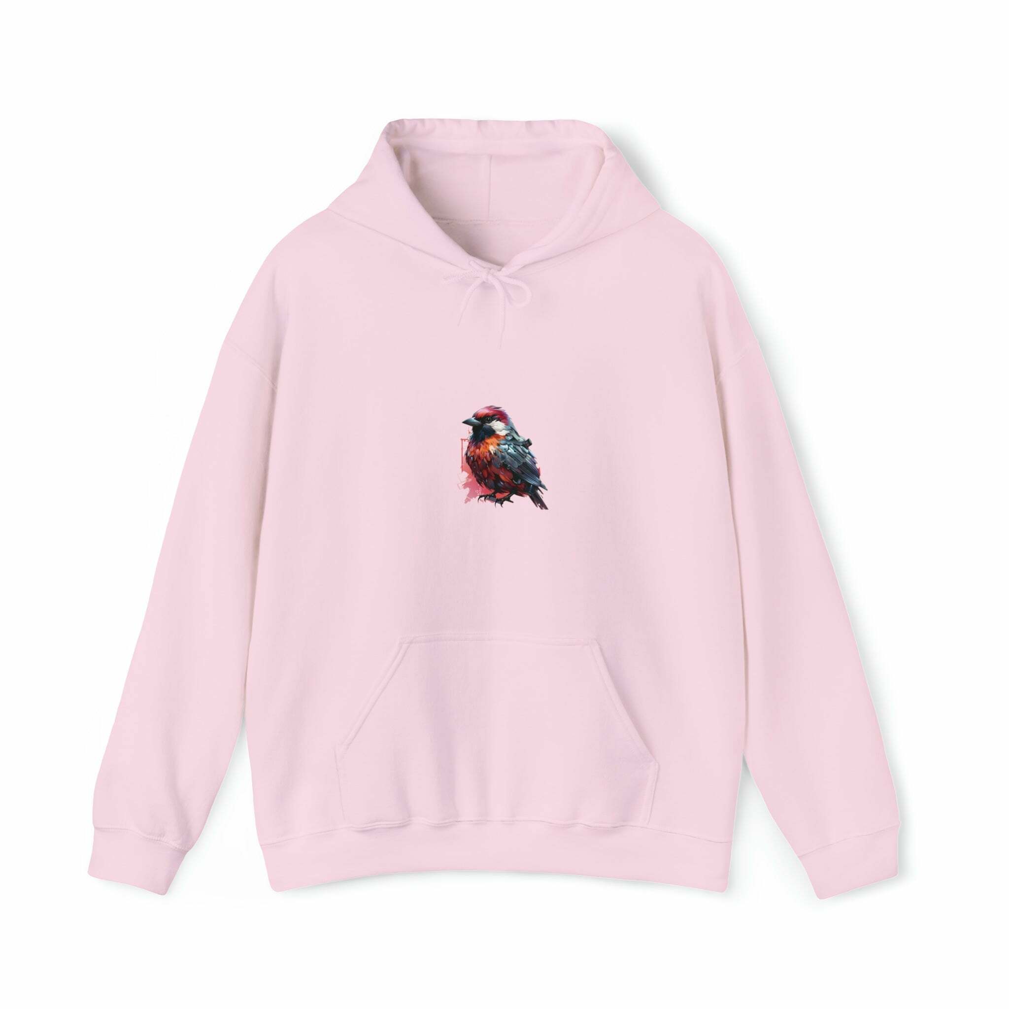Cyber Bird Y2K Hooded Sweatshirt - Cute Grunge Aesthetic Top for Cozy Fall Vibes