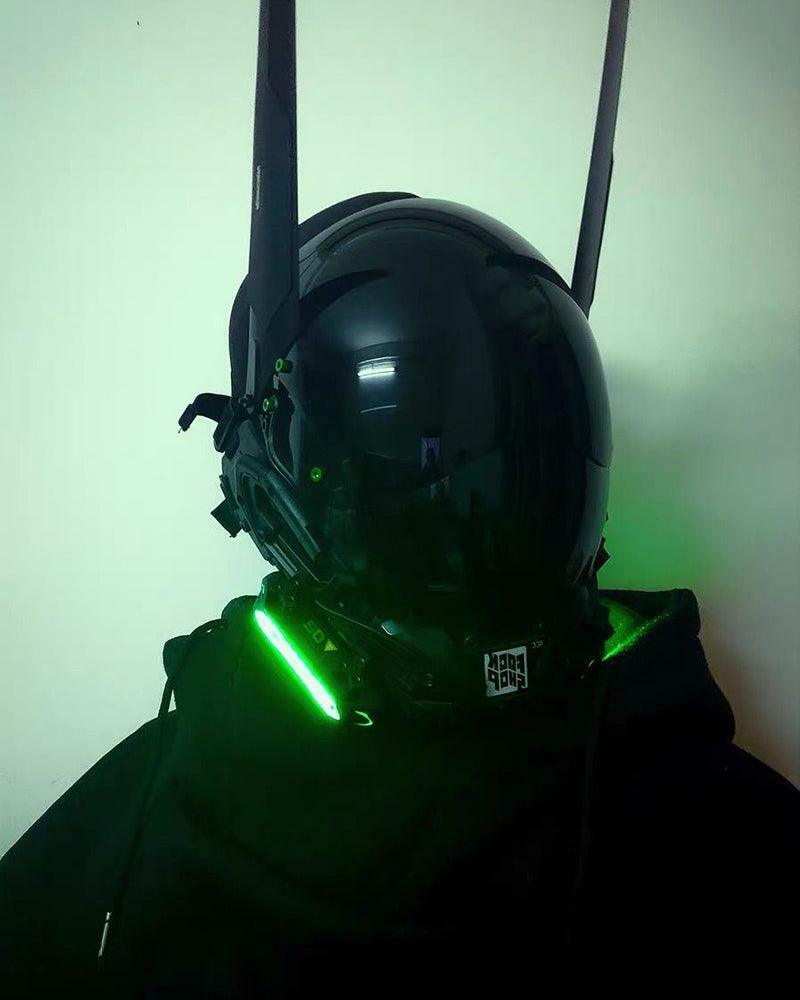 Cyberpunk Aesthetic Mask - Y2K Style Face Covering for Edgy Fashion Lovers