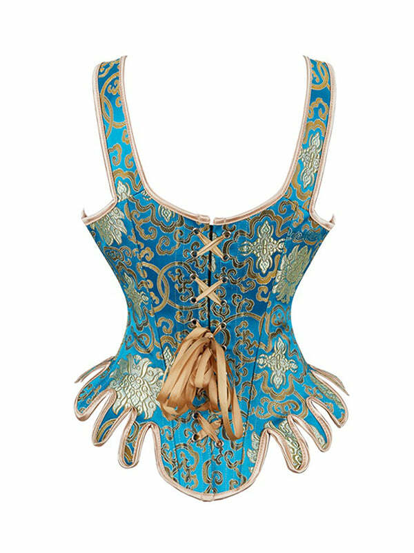 Forever Young Y2K Corset Top - Coquette Aesthetic with Grunge Style & Cute Details