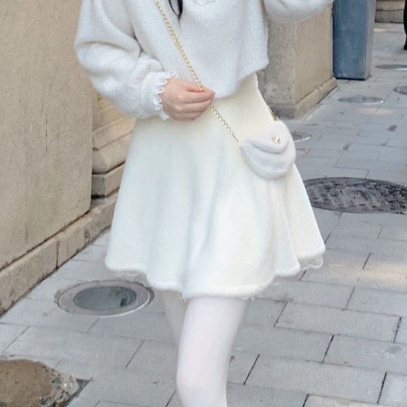 Kawaii Y2K Cute Mini Skirt - Pastel Goth Aesthetic with Grunge Style Vibes