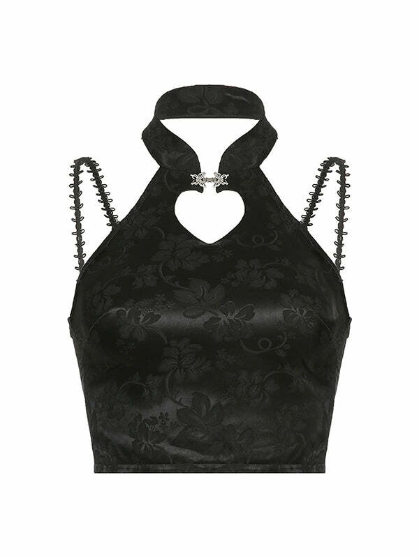 Kiss Goodbye Butterfly Floral Crop Top - Y2K Coquette Aesthetic Cute Fashion Top