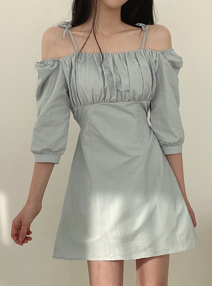 Korean Chic Off-the-Shoulder Strapless Dress - Y2K Aesthetic, Coquette Style, Cute Fashion
