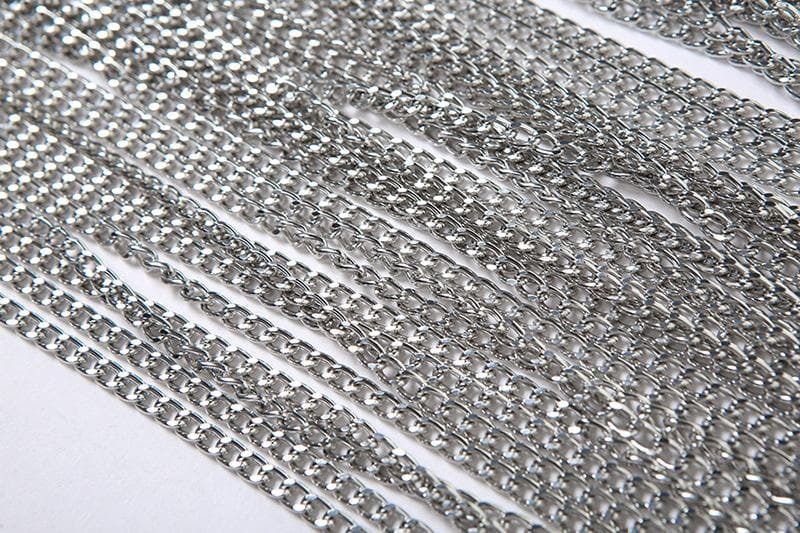 Metal Chain O-Ring Backless Crop Top - Y2K Fashion Meets Grunge Aesthetic Style