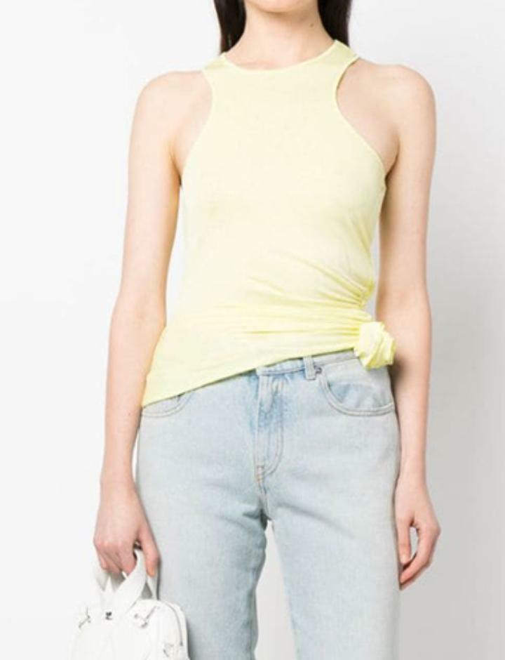 Rose Embellished Y2K Aesthetic Sleeveless Tank Top - Cute Coquette Style for Every Occasion