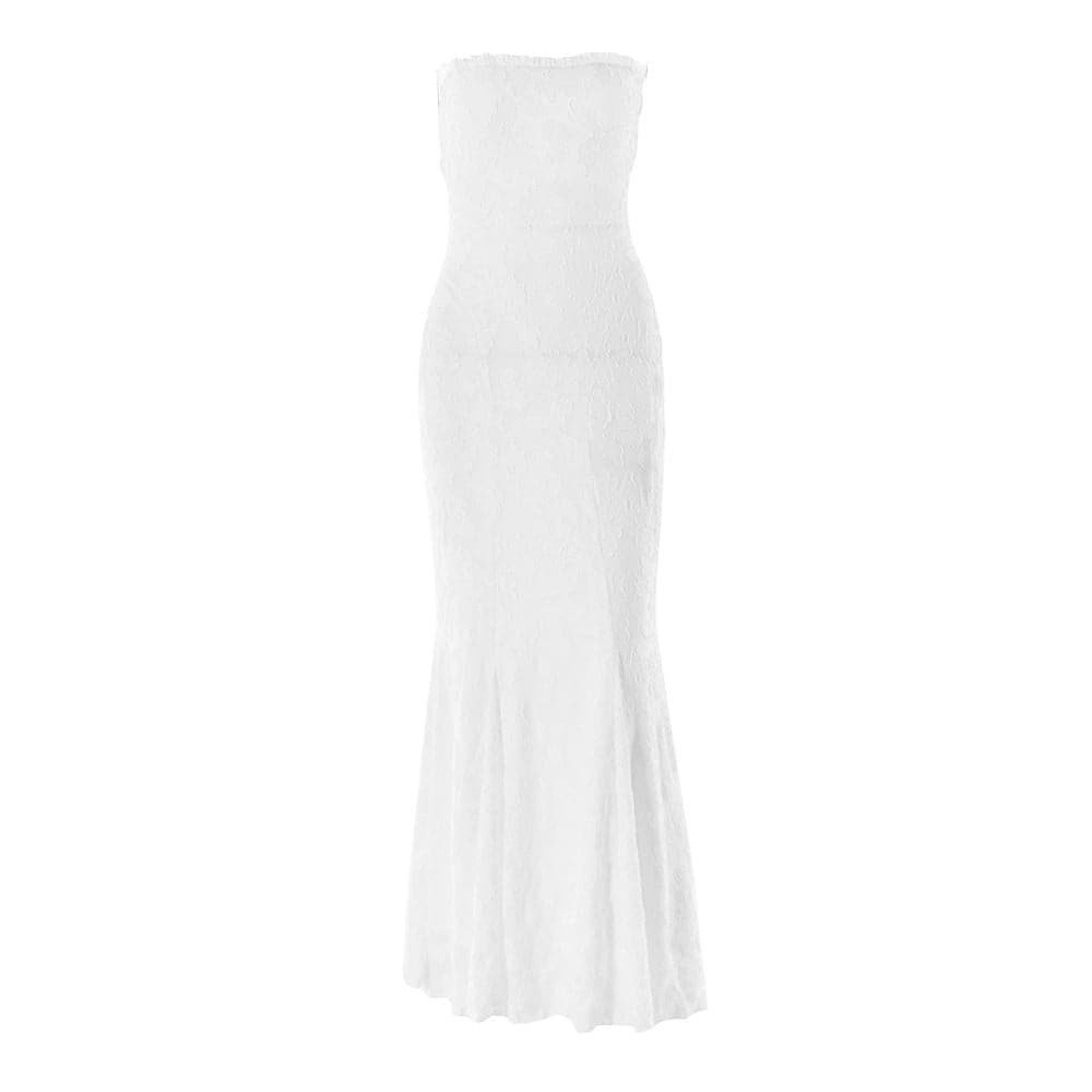 Ruffle Lace-Up Backless Cami Maxi Dress - Y2K Aesthetic, Coquette Style, Cute Summer Fashion