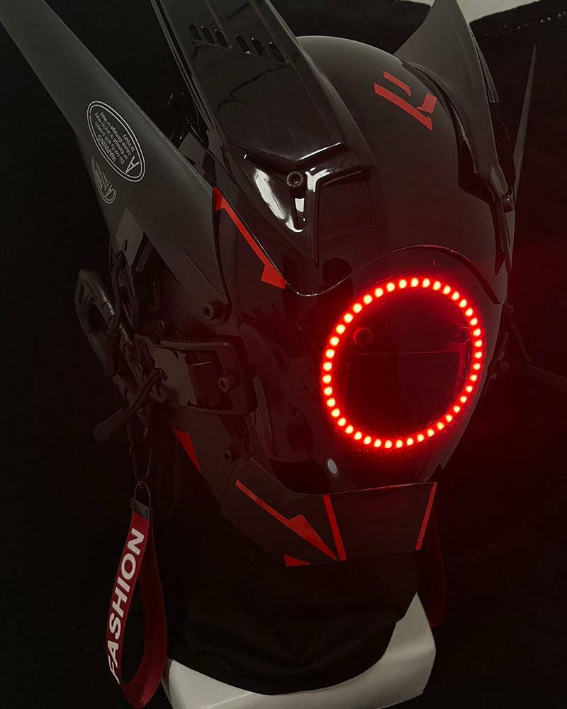 Thinking Out Loud Cyberpunk LED Mask - 7 Color Options for Y2K, Grunge, and Aesthetic Styles