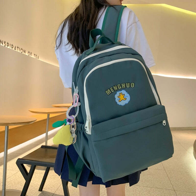 Trendy Aesthetic Backpack: Y2K Style, Coquette & Grunge Vibes, Cute & Comfy Design