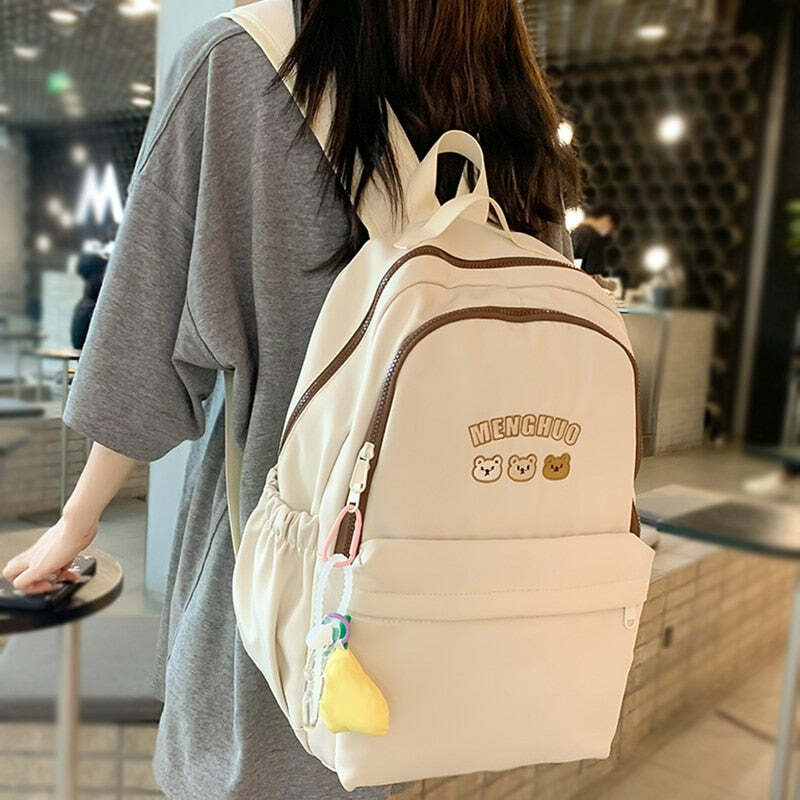 Trendy Aesthetic Backpack: Y2K Style, Coquette & Grunge Vibes, Cute & Comfy Design