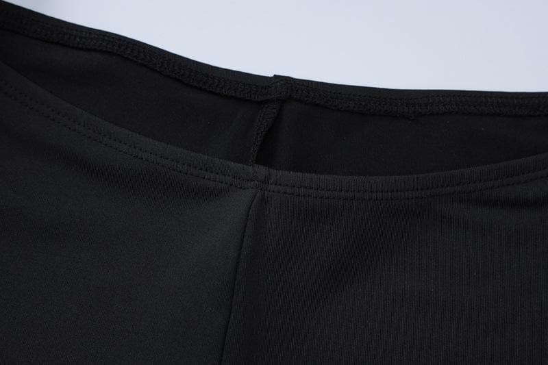 Trendy Y2K Aesthetic Short Sleeve Crewneck Backless Pant Set for Coquette & Grunge Styles