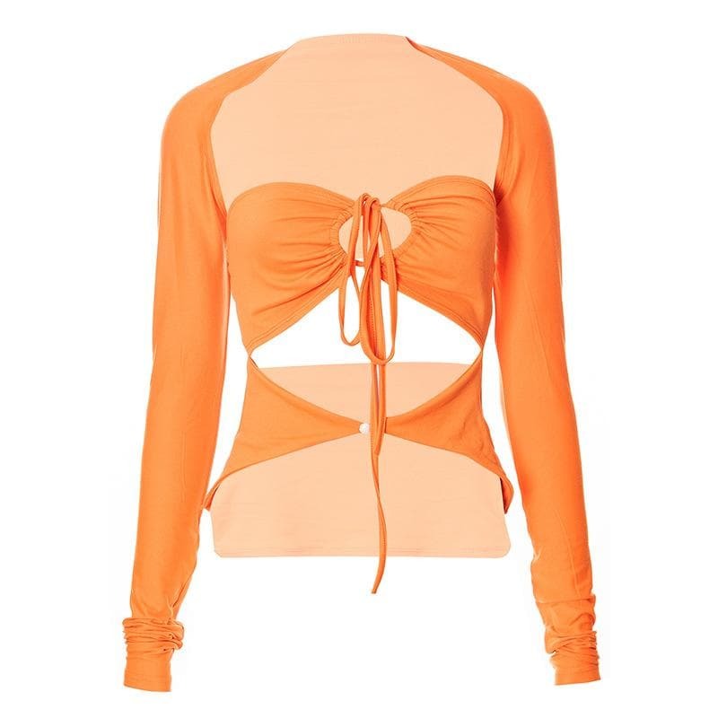 Trendy Y2K Shrug & Tube Cut-Out Top Set - Coquette & Grunge Aesthetic Fashion