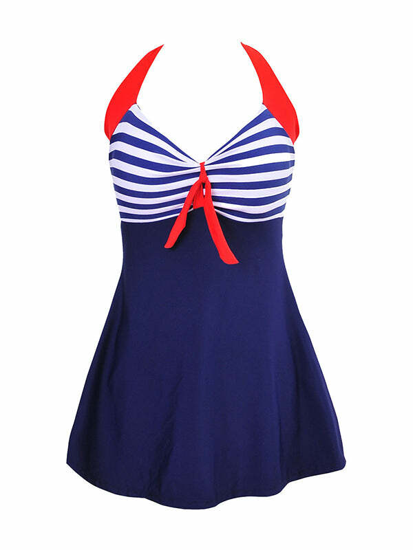 Trust Me Y2K Swimsuit - Cute Coquette Aesthetic with Grunge Vibes & Pastel Goth Style