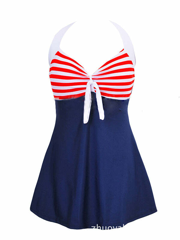 Trust Me Y2K Swimsuit - Cute Coquette Aesthetic with Grunge Vibes & Pastel Goth Style