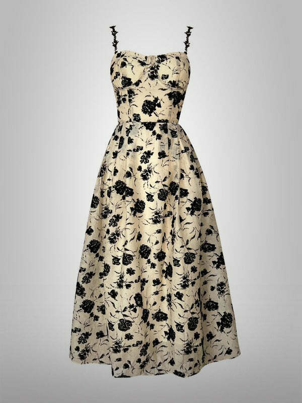 Truth Be Told Floral Y2K Dress - Coquette Aesthetic with Grunge Vibes & Cute Style