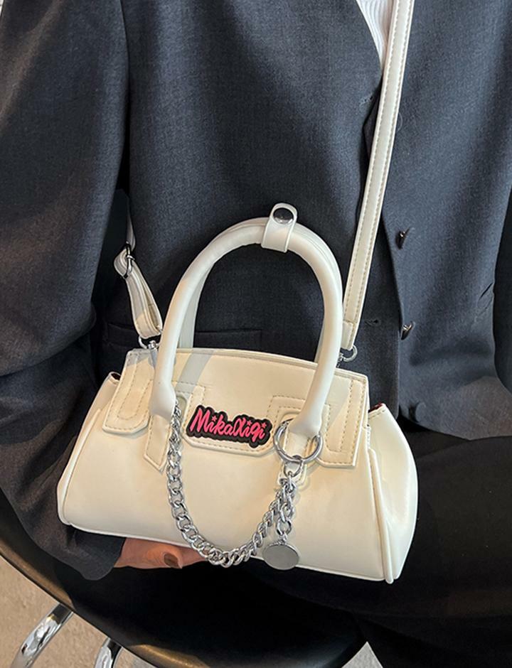 Vintage Colorblock Barbie Handbag - Y2K Aesthetic, Cute & Comfy Coquette Style Accessory