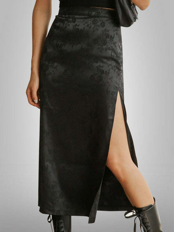 Vintage Flower Cargo Skirt - Y2K Aesthetic, Coquette Style, Cute & Comfy Fashion