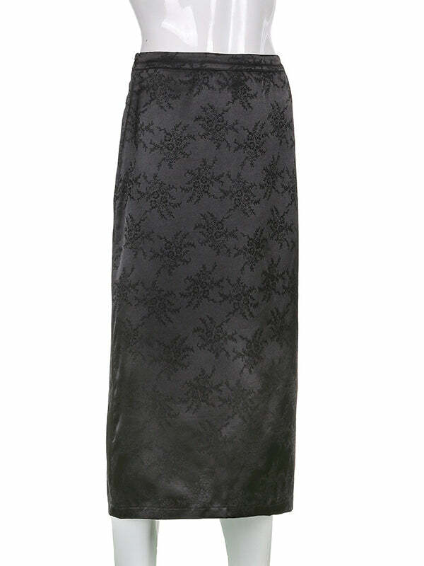 Vintage Flower Cargo Skirt - Y2K Aesthetic, Coquette Style, Cute & Comfy Fashion