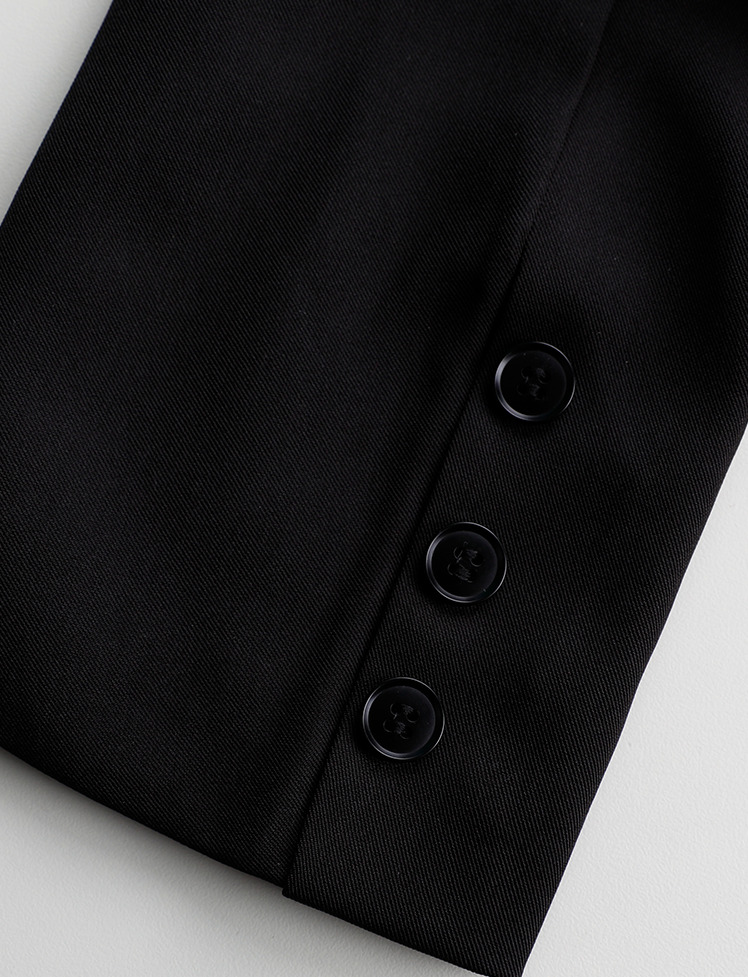 Y2K Coquette Aesthetic Black Crop Blazer, White Blouse & Pleated Skirt Set