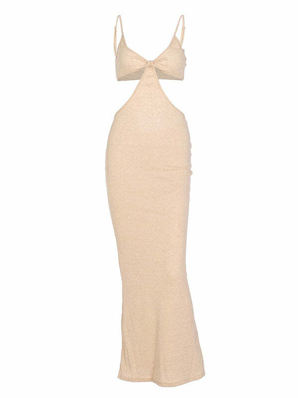 Y2K Coquette Aesthetic Shining Star Gown Dress - Cute Pastel Goth & Grunge Style