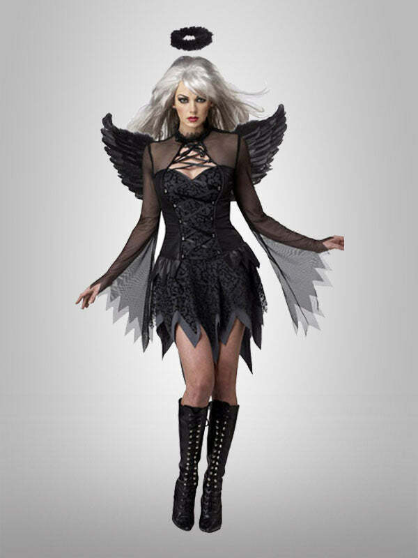 Y2K Grunge Aesthetic Dark Angel Cosplay Costume with Cute Hoodies & Accessories