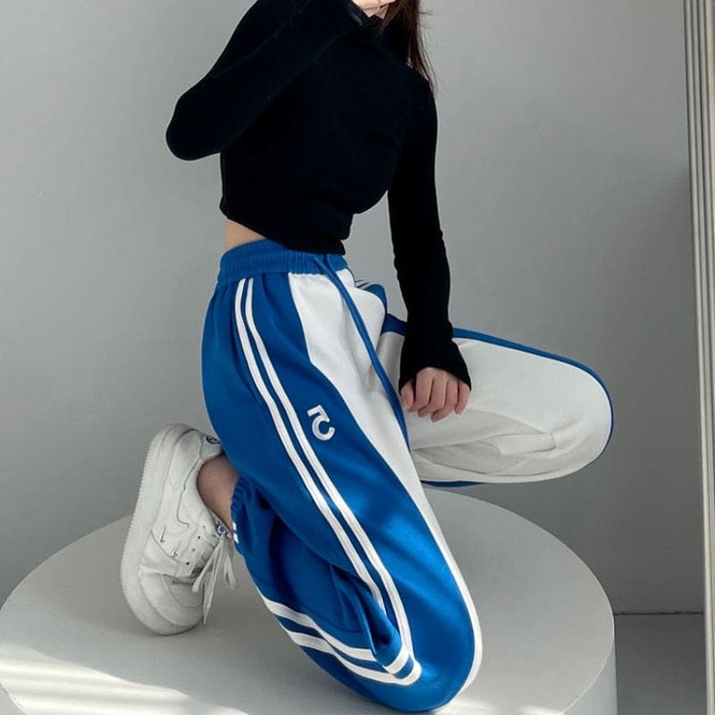 Y2K High Waist Cargo Pants - Grunge Aesthetic Streetwear for Trendy Outfits