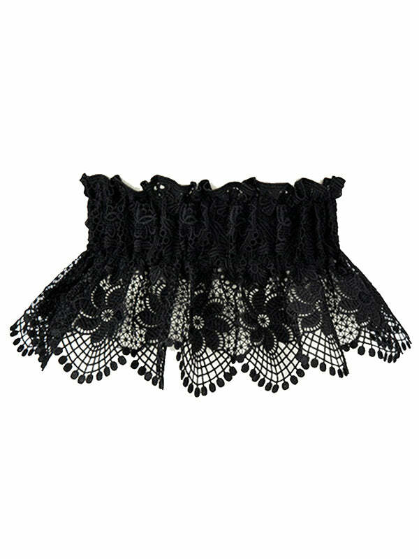 Y2K Lace Corset Top - Coquette & Grunge Aesthetic, Cute Layering Piece for Aesthetic Outfits